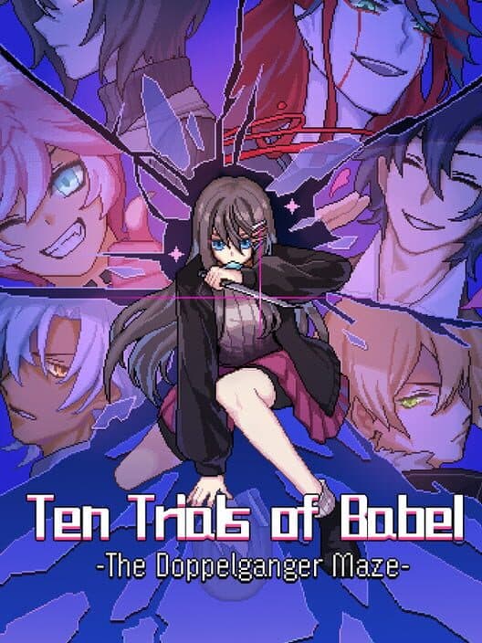 Обложка Ten Trials of Babel: The Doppelganger Maze
