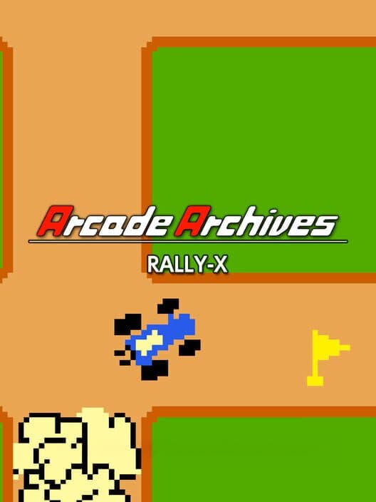 Обложка Arcade Archives: Rally-X