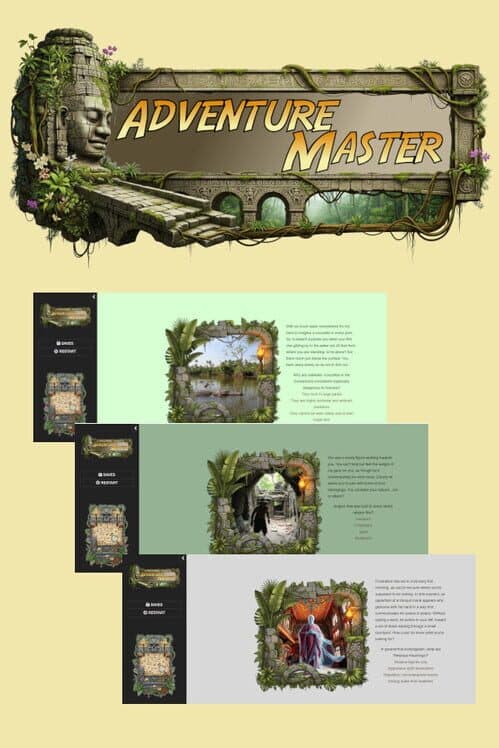 Обложка Adventure Master