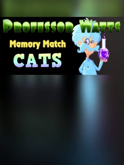 Обложка Professor Watts Memory Match: Cats