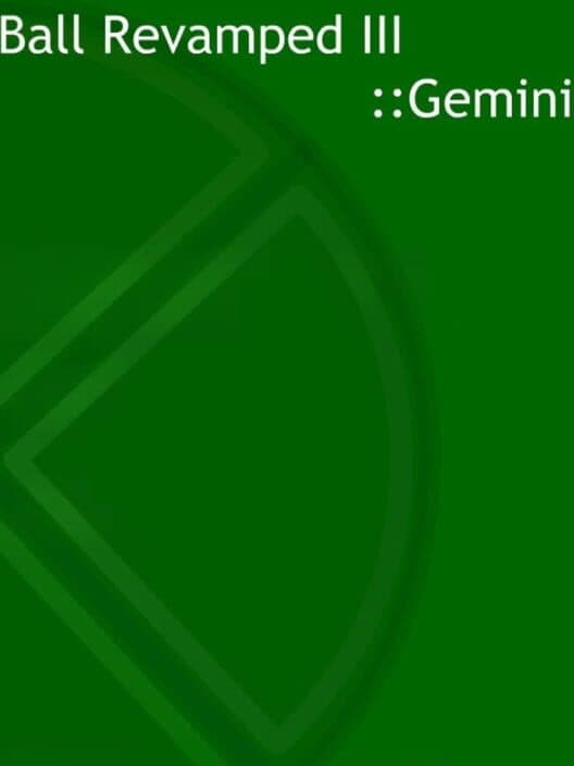 Обложка Ball Revamped III: Gemini