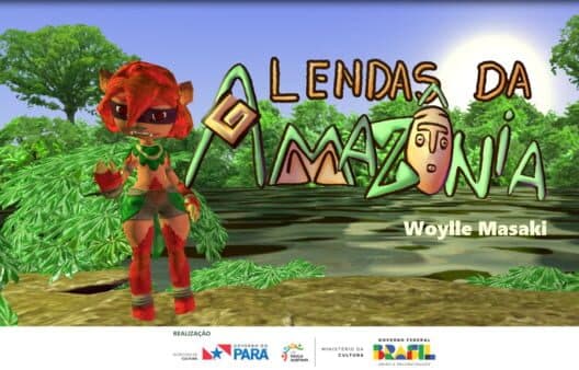 Обложка Lendas da Amazônia