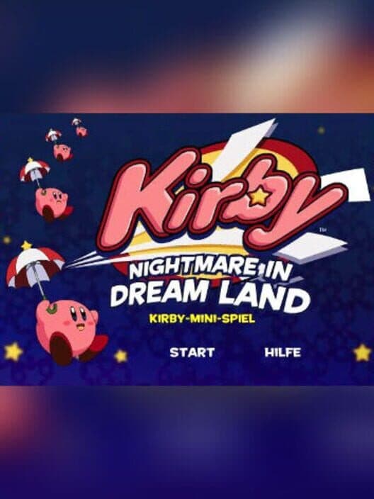 Обложка Kirby: Nightmare in Dream Land Kirby Mini-Game