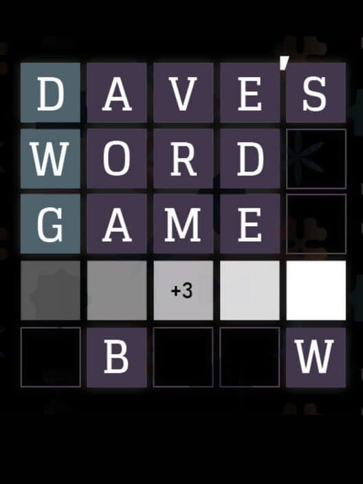 Обложка Dave's Word Game