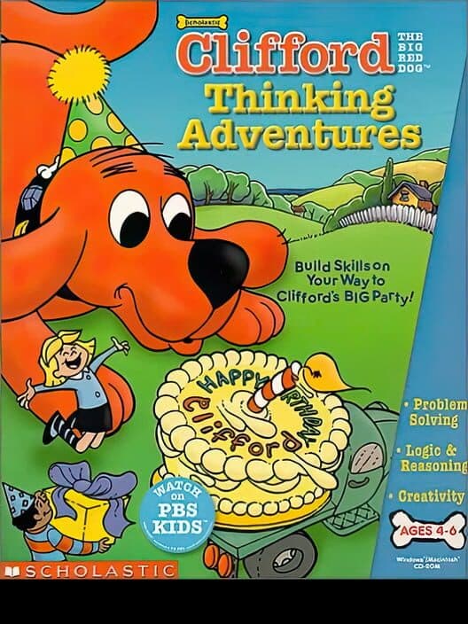 Обложка Clifford the Big Red Dog: Thinking Adventures