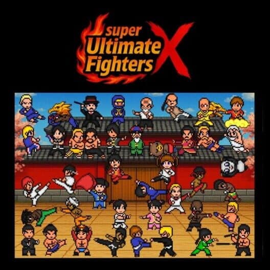 Обложка Super Ultimate Fighters X
