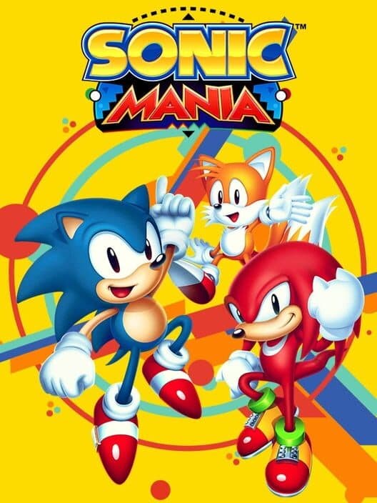 Обложка Sonic Mania