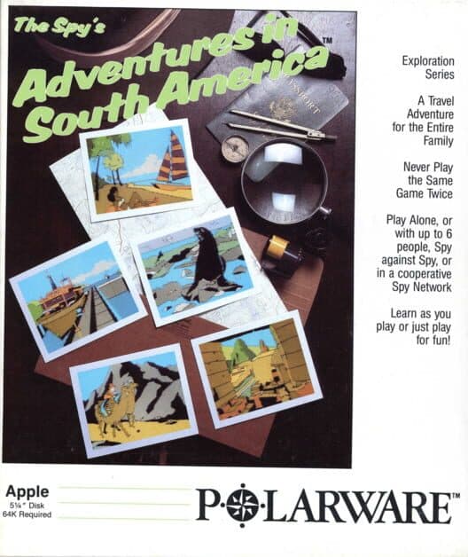 Обложка The Spy's Adventures in South America