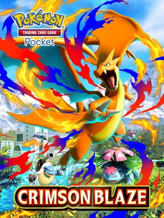 Обложка Pokémon Trading Card Game Pocket: Crimson Blaze