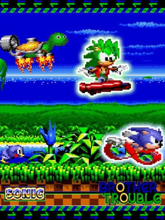 Обложка Sonic: Brother Trouble