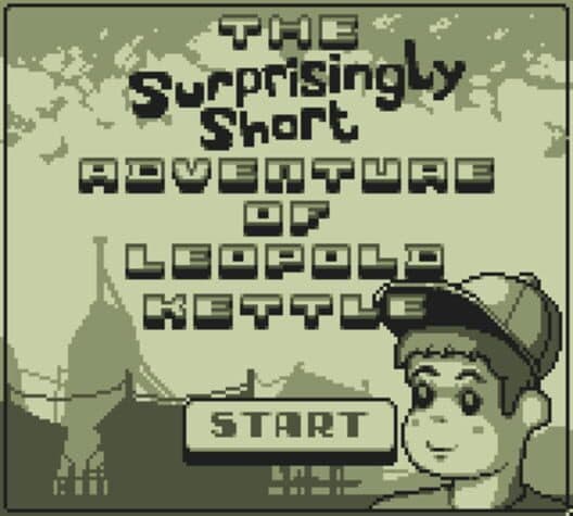 Обложка The Surprisingly Short Adventure of Leopold Kettle
