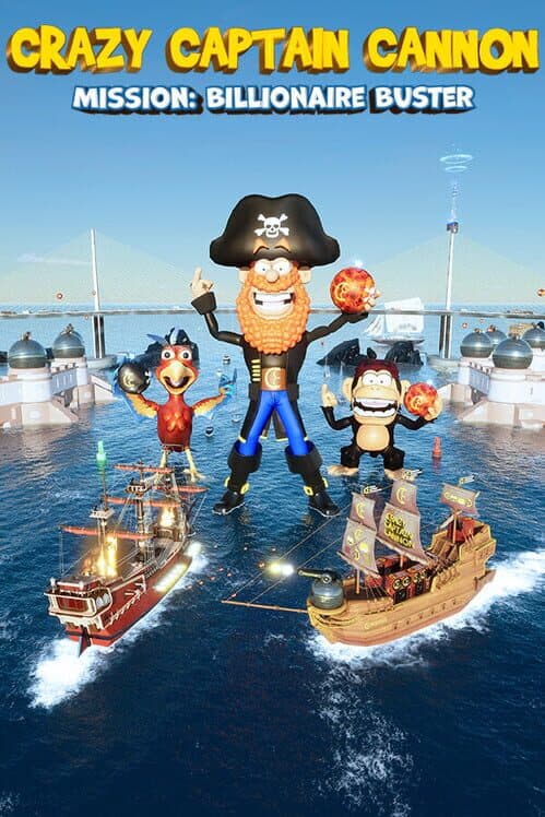 Обложка Crazy Captain Cannon: Mission - Billionaire Buster
