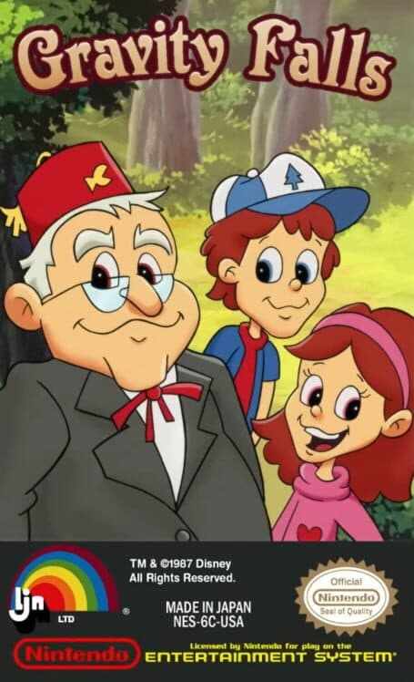 Обложка Gravity Falls