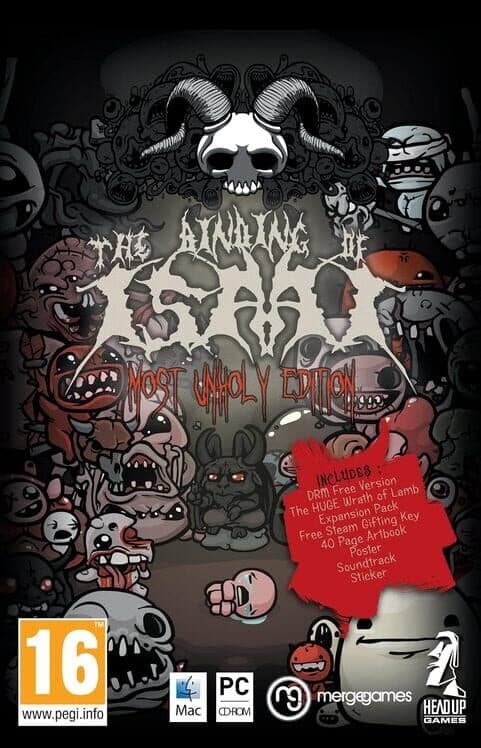 Обложка The Binding of Isaac: Most Unholy Edition