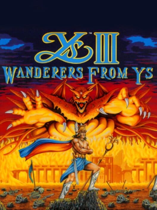 Обложка Ys III: Wanderers from Ys