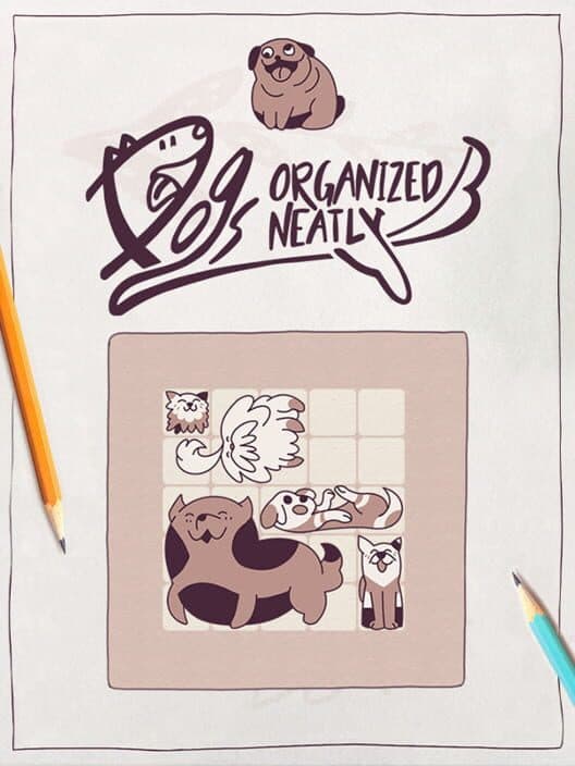 Обложка Dogs Organized Neatly