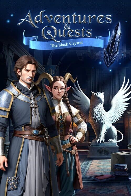 Обложка Adventures & Quests: The Black Crystal