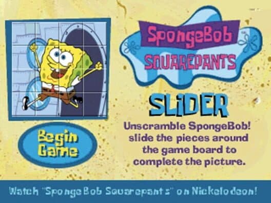 Обложка SpongeBob SquarePants Slider
