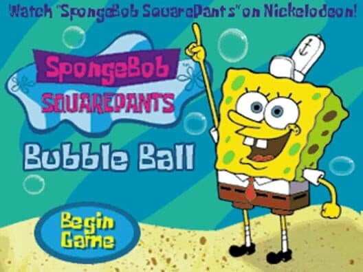 Обложка SpongeBob SquarePants Bubble Ball