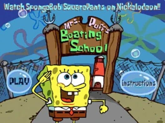 Обложка SpongeBob SquarePants Boating School