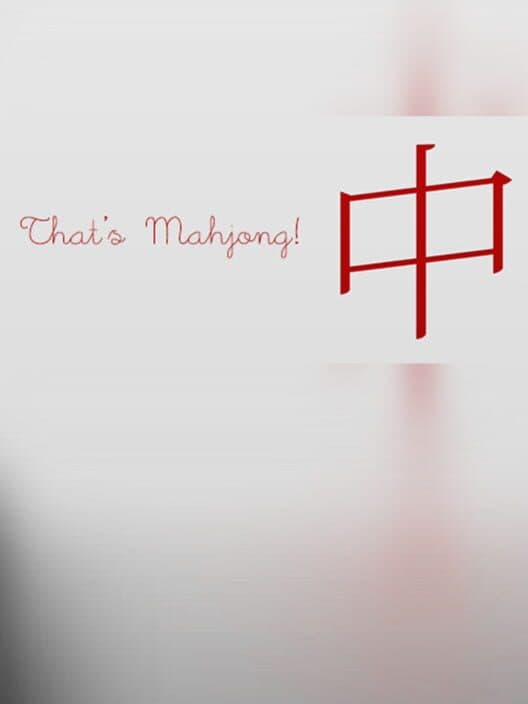 Обложка That's Mahjong!