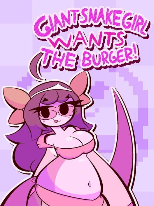 Обложка Giant Snake Girl Wants the Burger!
