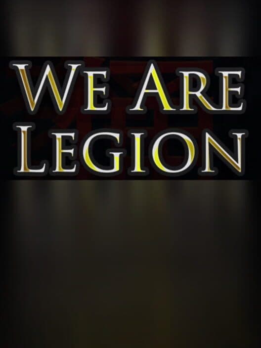 Обложка We Are Legion