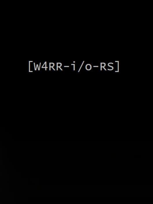 Обложка W4RR-i/o-RS