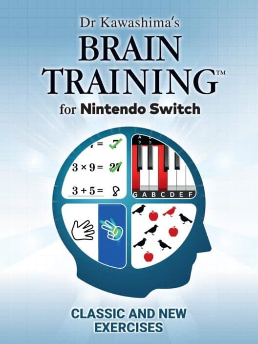 Обложка Dr Kawashima's Brain Training for Nintendo Switch