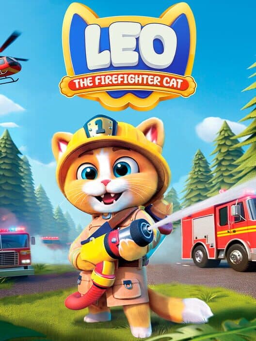Обложка Leo the Firefighter Cat