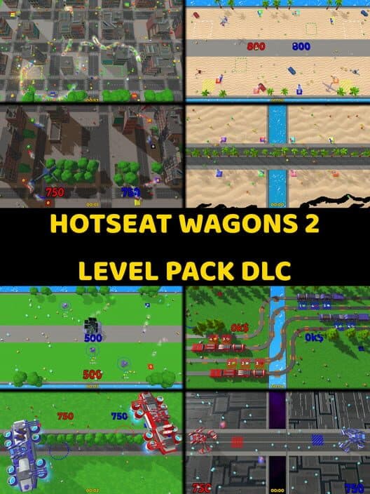Обложка Hotseat Wagons 2: Level Pack