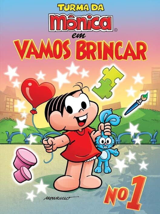 Обложка Turma da Mônica em Vamos brincar nº 1
