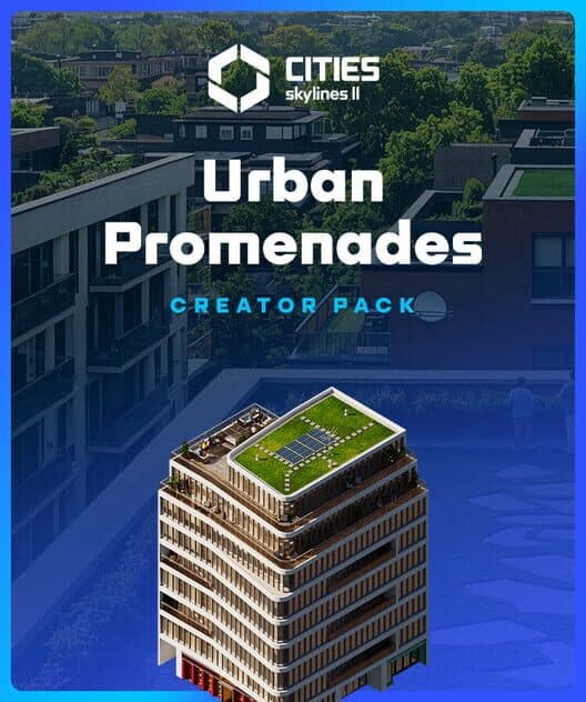 Обложка Cities: Skylines II - Creator Pack: Urban Promenades