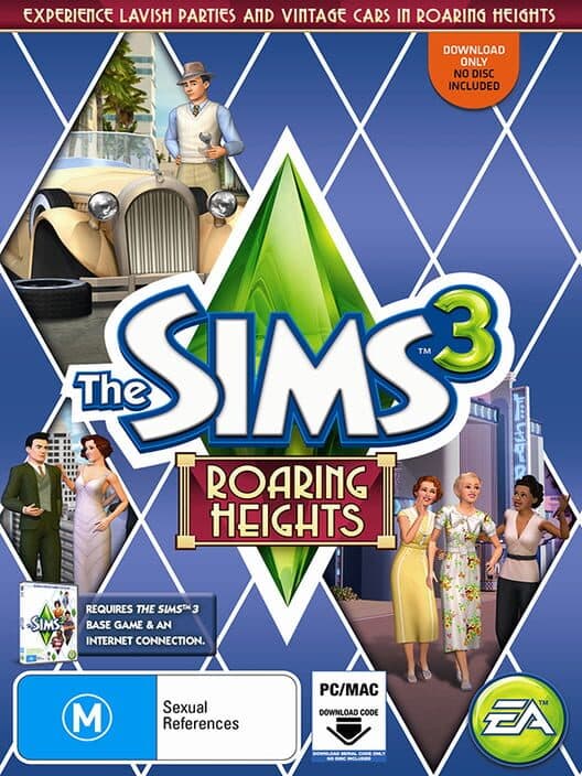 Обложка The Sims 3: Roaring Heights