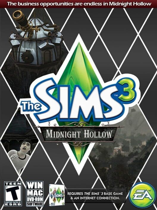 Обложка The Sims 3: Midnight Hollow