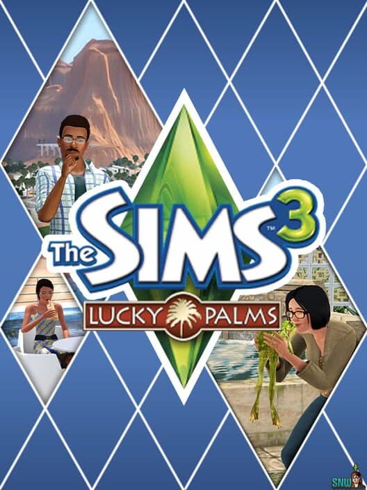 Обложка The Sims 3: Lucky Palms
