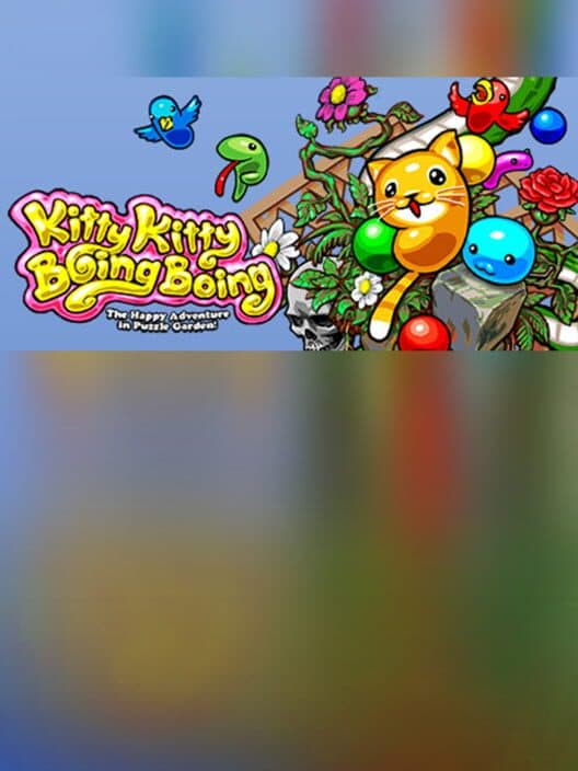 Обложка Kitty Kitty Boing Boing: the Happy Adventure in Puzzle Garden!