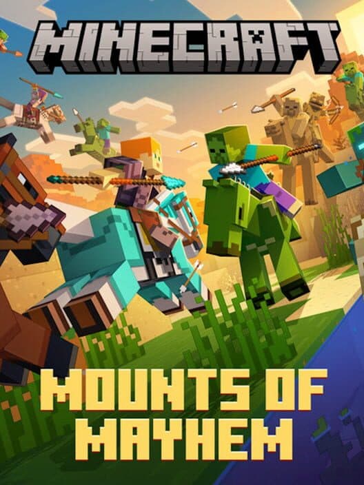Обложка Minecraft: Mounts of Mayhem