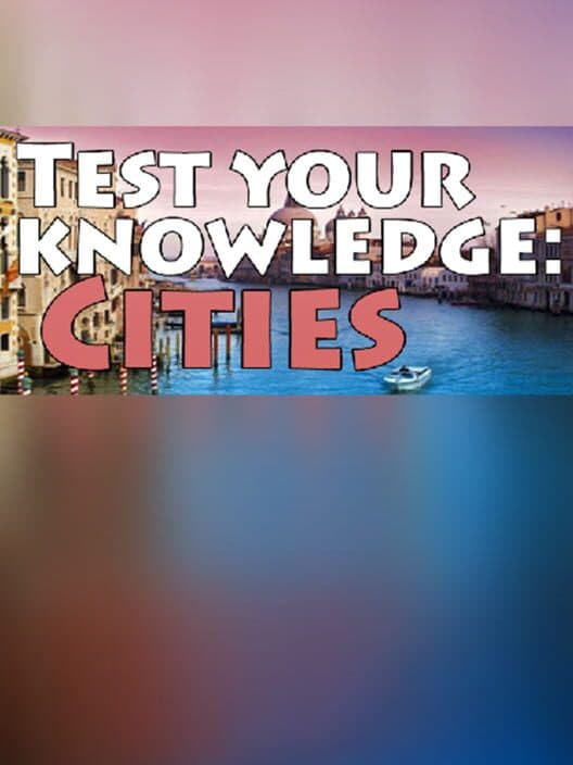 Обложка Test your knowledge: Cities