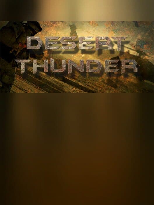 Обложка Strike Force: Desert Thunder