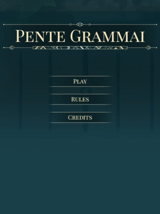 Обложка Pente Grammai