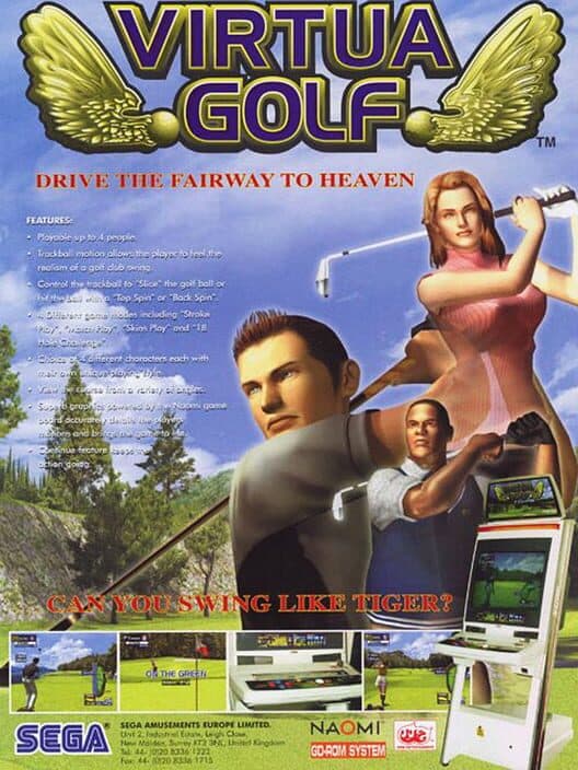 Обложка Virtua Golf
