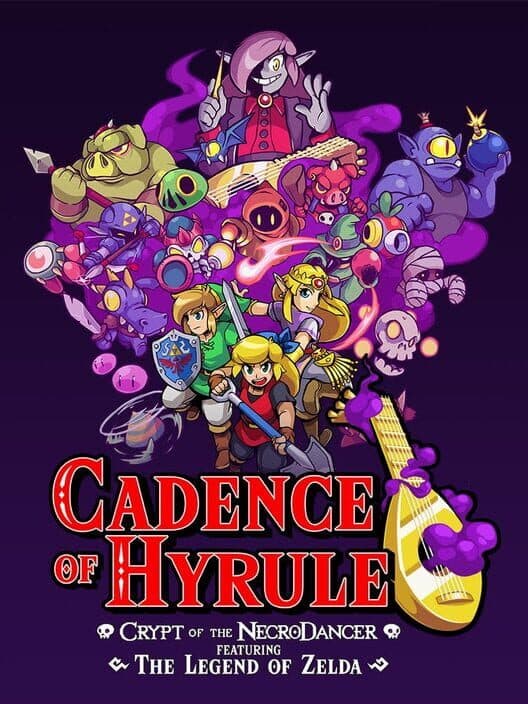 Обложка Cadence of Hyrule: Crypt of the NecroDancer Featuring the Legend of Zelda