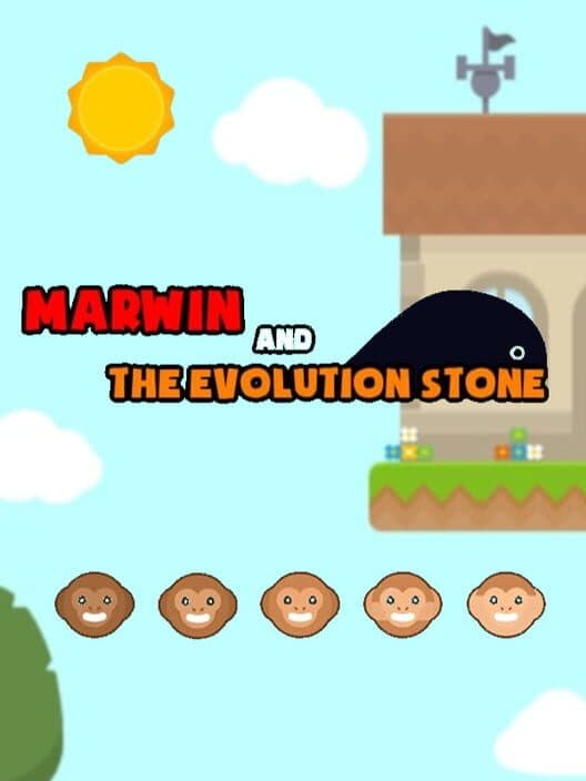 Обложка Marwin and the Evolution Stone