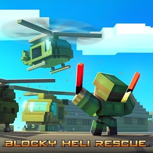 Обложка Blocky Heli Rescue