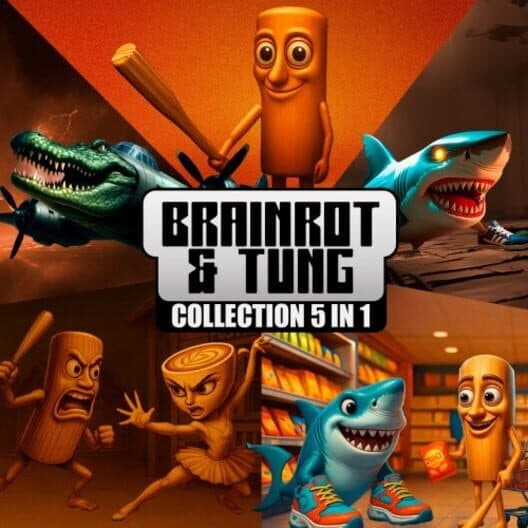 Обложка Brainrot & Tung Collection 5 in 1
