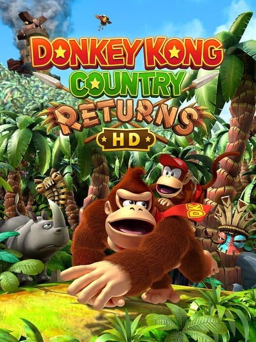 Обложка Donkey Kong Country Returns HD