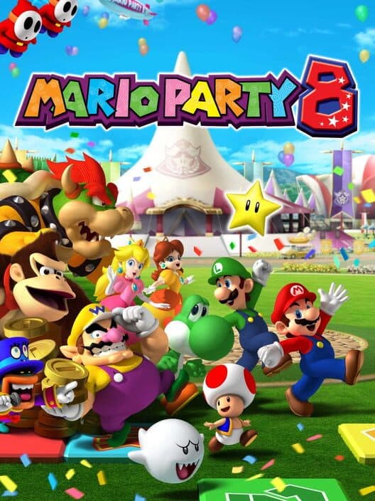 Обложка Mario Party 8