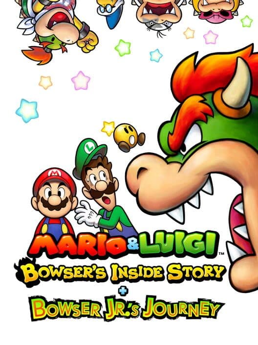 Обложка Mario & Luigi: Bowser's Inside Story + Bowser Jr.'s Journey
