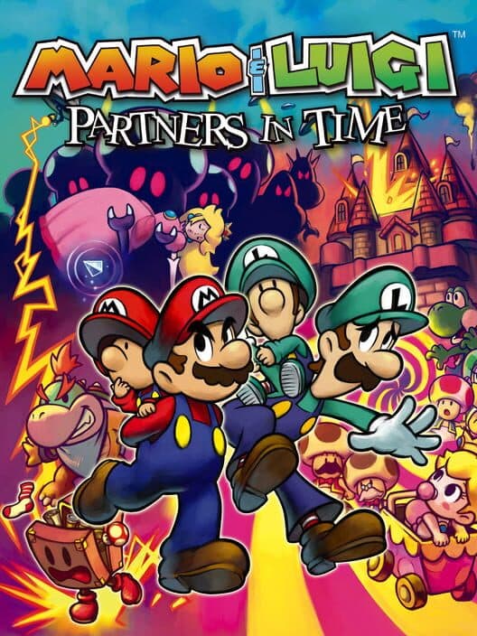 Обложка Mario & Luigi: Partners in Time
